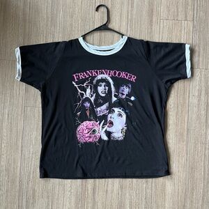 Eye Candy Black and Pink Graphic Kids T-Shirt